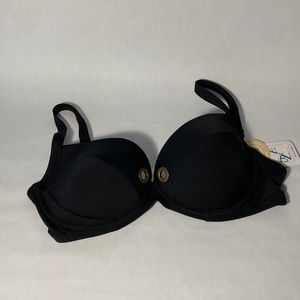 Roxy Black Bikini Top
